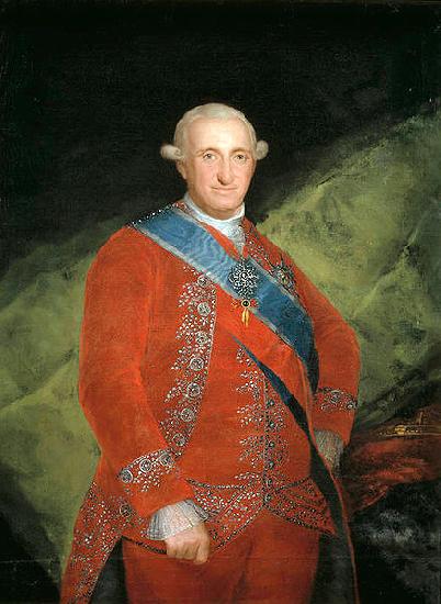 Francisco de Goya Portrait of Charles IV oil painting image